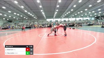 285 lbs Rr Rnd 1 - Jake Beeman, Hillbilly Hammers vs Connor Reynolds, RedNose Wrestling School - HS