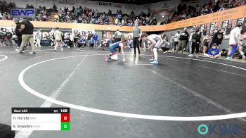 105 lbs Semifinal - Houston Horste, Shelton Wrestling Academy vs Brock Breeden, Saints Youth Wrestling Club