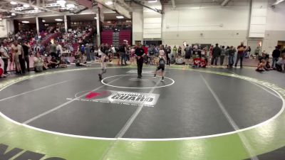 58 lbs Champ. Round 3 - Huxtin Anderson, Berge Elite Wrestling Academy vs Joseph Loch, Pursuit Wrestling