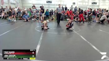 76 lbs Round 1 (8 Team) - Jody Shuler, Contenders Blue vs Troy Baker, Glasgow WA