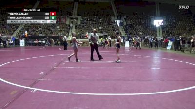 6-7A 120 Cons. Semi - Rhyleah Gleber, Gulf Shores vs Olivia Callen, Enterprise HS