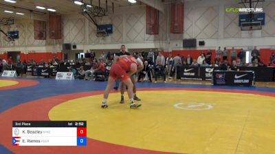 97 kg 3rd Place - Kevin Beazley, NYAC vs Evan Ramos, Puerto Rico