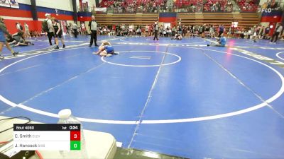 112 lbs Consi Of 8 #2 - Chance Smith, Cleveland Public Schools vs John Hancock, Bixby JH Boys