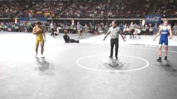 D 1 150 lbs Champ. Round 2 - Christopher Stricker, Jesuit vs Jerney Le, Central Lafourche