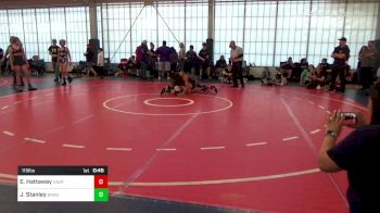 115 lbs Consolation - Elijah Hattaway, UNATTACHED vs Jacoby Stanley, Dragons Junior Wrestling Club