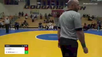 288 lbs Consolation - Isaac Lopez, Centennial-Corona vs Kort Wilkinson, Pleasant Grove (UT)