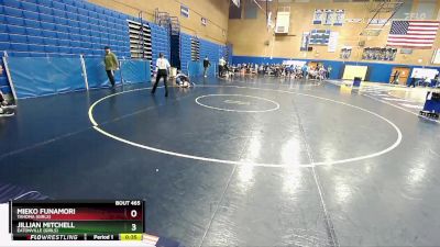 125lbs Cons. Round 2 - Jillian Mitchell, Eatonville (Girls) vs Mieko Funamori, Tahoma (Girls)