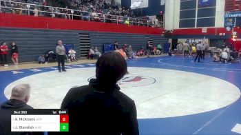 215 lbs Consy 4 - Adam McAnany, Jefferson Morgan vs James Standish, Albert Gallatin