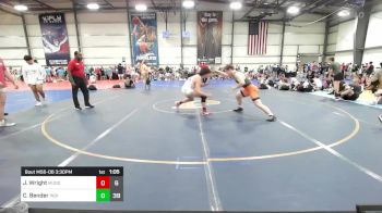 182 lbs Rr Rnd 3 - John Wright, Muddawg Wrestling Club vs Coy Bender, Indiana Outlaws Yellow