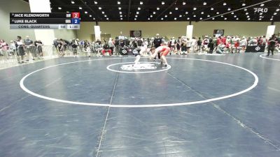 165 lbs Cons. Quarters - Jace Klendworth, Immortal Athletics WC vs Luke Black, Hurricane Wrestling Academy