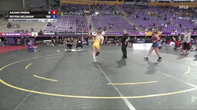 138 lbs Placement (4 Team) - Aalijah Pineda, Emmanuel University vs Peyton Hellmann, Fort Hays State