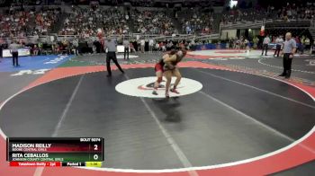 Champ. Round 1 - Madison Reilly, Boone Central Girls vs Rita Ceballos, Johnson County Central Girls