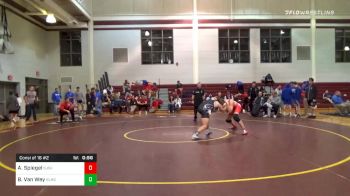 170 lbs Consolation - Addison Spiegel, St. John's School vs Ben Van Wey, Bishop Lynch High School