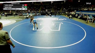 I-190 lbs Cons. Round 5 - Zach Filip, Minisink Valley vs Josh Jorgge, St. Anthony`s