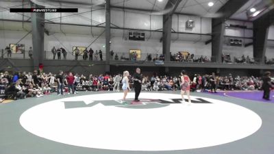 Junior Girls FS - 125 lbs Champ. Round 1 - Alexa Rangel, CA vs Araxi Crew, WA
