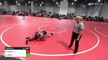 106 lbs Round Of 16 - Steven Robles, Roughriders vs Gavin Wells, Mat Demon WC