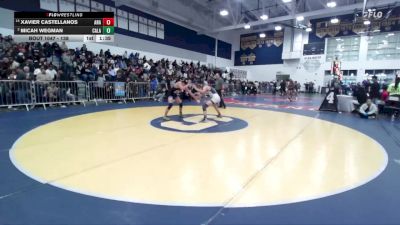 138 lbs Champ. Round 1 - Xavier Castellanos, Anaheim vs Micah Wegman, Calabasas
