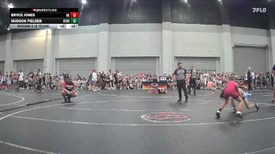68 lbs Round 5 (8 Team) - Bryce Jones, Rising Kingz vs Hudson Fielder, Backyard Brawlers Red
