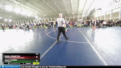 100 lbs Cons. Round 4 - Mace Harris, Colorado vs Nash Johnston, Sanderson Wrestling Academy