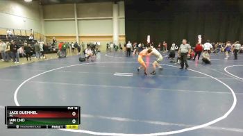 145 lbs Cons. Round 4 - Jace Duemmel, MO vs Ian Cho, OH
