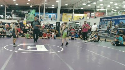 79 lbs Rr Rnd 1 - Caleb Stone, Wayne Danger - EL vs Isaac Berrier, Dueling Bandits - EL