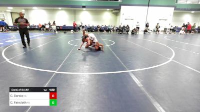 126 lbs Consi Of 64 #2 - Christian Garcia, CA vs Cole Faircloth, NV