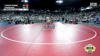 B6A-132 lbs Cons. Semi - Jackson Yeatman, Westmoore vs Hunter Knox, Broken Arrow