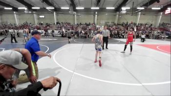 106 lbs Consi Of 4 - Levi Schwettman, Durango Wrestling Club vs Alpha Warren, Dove Creek Bulldogs