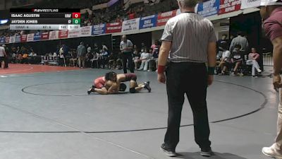 120 lbs Quarters & Wb (16 Team) - Jayden Jones, Kings Fork vs Isaac Agustin, Grafton