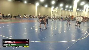 215 lbs Round 3 (16 Team) - Benjamin Moore, Division-1 vs Ethan Castillo, Team Nauman Orange