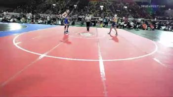 5A 195 lbs Quarterfinal - Jameson Kocian, Timberline vs Carson Gooley, Meridian