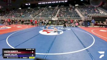 62 lbs Cons. Round 1 - Austin Roberts, Gladiator Wrestling Academy vs Parker Vallot, Rawlins Wrestling Club
