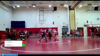 138 lbs Cons. Semi - Daulton Nunes, Chatham (Glenwood) vs Delane Mosley, Belleville (East)