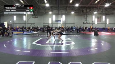 138 lbs Champ. Round 1 - Rachel Fode, Wartburg vs Averi Burke, Cornell College