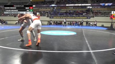 157 lbs Cons. Round 3 - Caleb Meunier, Minnesota St. vs Kaden Renner, UMary