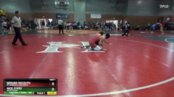 133 lbs Cons. Round 2 - Gerard Ricciuto, St. Andrew`s University vs Nick Sykes, Unattached