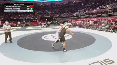120 lbs Quarters - Asilbek Anvaroz, Mayfield vs Austin Bickerton, Med. Highland