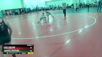 126 lbs Round 5 (16 Team) - Jack Creaser, Florida Pitbulls vs Andrew Druschel, Foxfire Wrestling Club RED