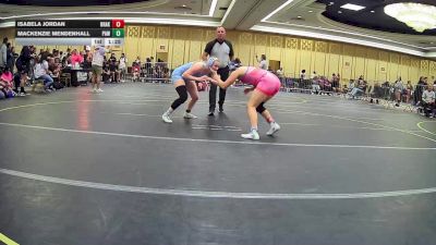 130 lbs Round Of 32 - Isabela Jordan, Braking Point vs Mackenzie Mendenhall, Paw