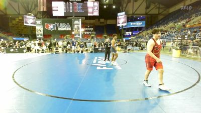 215 lbs Consolation - Noah Larios, CA vs Joseph Favia, IL