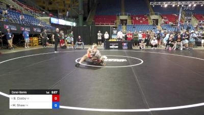 150 lbs Consolation - Blake Cosby, MI vs Maddox Shaw, PA