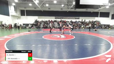 106 lbs Cons. Round 2 - Mark Acevedo, Buena vs Andrew Zavala, Bishop Amat