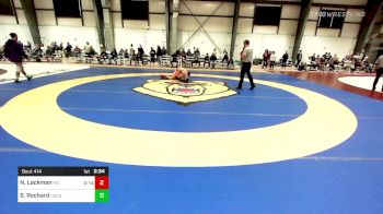 165 lbs Final - Nate Lackman, Rhode Island College vs Steven Rochard, Coast Guard
