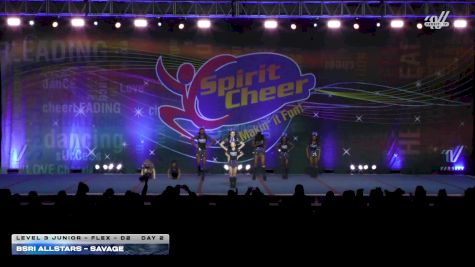 BSRI Allstars - Savage [2026 L3 Junior - Flex - D2 Day 2] 2026 Spirit Cheer Grand Nationals