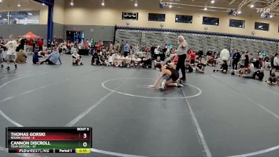 130 lbs Round 3 (4 Team) - Cannon Discroll, Team Gotcha vs Thomas Gorski, Rough House