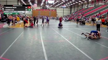 149 lbs Champ. Round 1 - Brennan Bear, Ozarks vs Kaiden Cue, Carl Albert