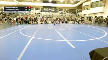 100 lbs Champ. Round 2 - Sophia Mohamed, American Leadership Academy - Gilbert North vs Ximena Melendez, Mountain View
