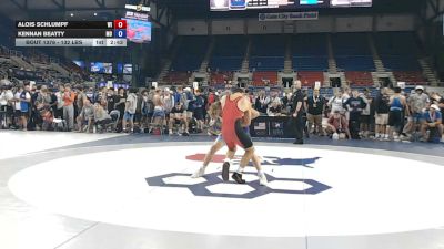 132 lbs Cons. Sub-rd Of 32 - Alois Schlumpf, Wisconsin vs Kennan Beatty, Missouri
