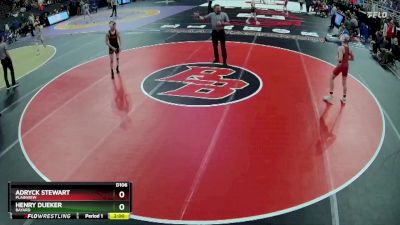 Champ. Round 1 - Adryck Stewart, Plainview vs Henry Dueker, Bayard