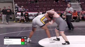 285 lbs Consy Rd Iv - Andrew Wolfe, Benton vs Julyan Dodson, Boiling Springs